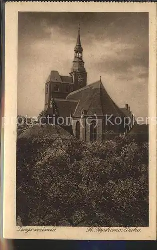 Tangermuende St Stephanskirche Kat. Tangermuende