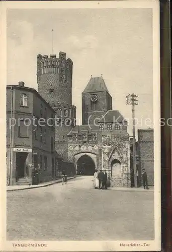 Tangermuende Neustaedter Tor Kat. Tangermuende