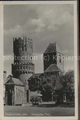 Tangermuende Neustaedter Tor Kat. Tangermuende