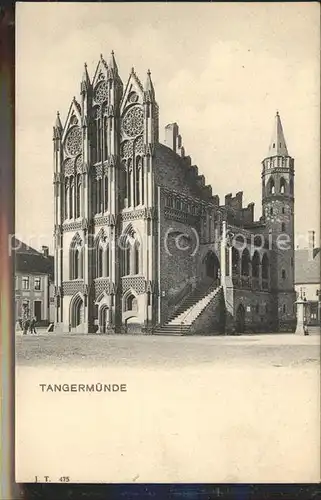 Tangermuende Rathaus Kat. Tangermuende