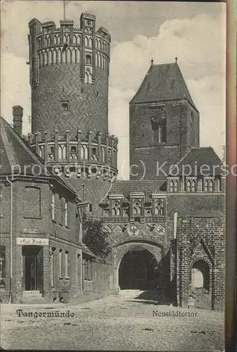 Tangermuende Neustaedter Tor Kat. Tangermuende