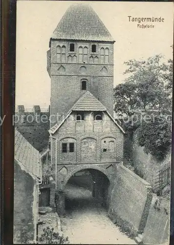 Tangermuende Rosspforte Kat. Tangermuende