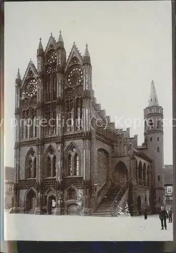 Tangermuende Rathaus Kat. Tangermuende