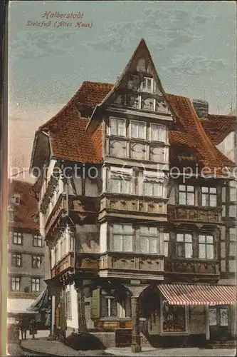 Halberstadt Stelzfuss (Altes Haus) Kat. Halberstadt