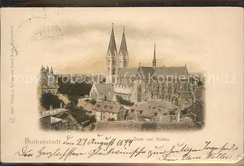 Halberstadt Dom Kat. Halberstadt