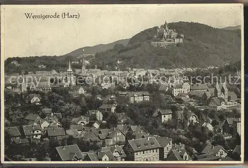 Wernigerode Harz  Kat. Wernigerode