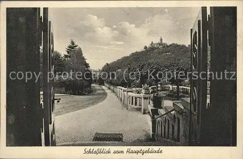 Wernigerode Harz Genesungsheim "Kuesters Kamp" mit Schlossblick Kat. Wernigerode
