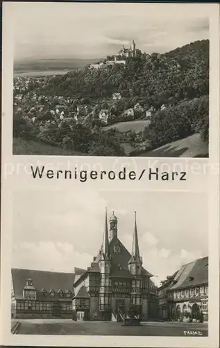 Wernigerode Harz Mit Rathaus Kat. Wernigerode