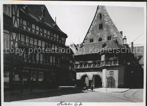 Halberstadt Rathaus Kat. Halberstadt