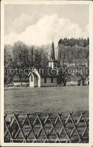 Elend Harz Kapelle  Kat. Elend Harz