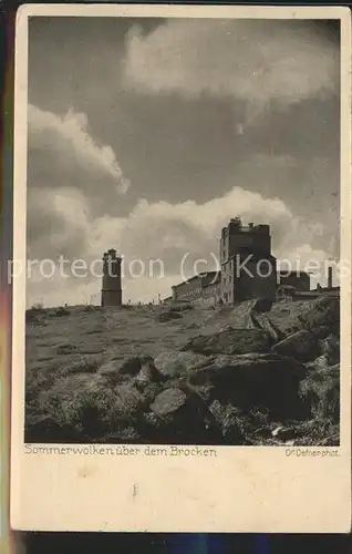 Brocken Hotel Turm Kat. Wernigerode