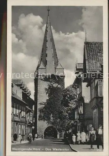 Wernigerode Harz Westerntor Kat. Wernigerode