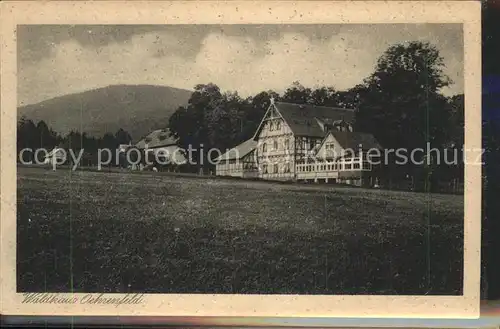 Oehrenfeld Harz Hotel Pension Waldhaus A. Leschin Kat. Ilsenburg Harz