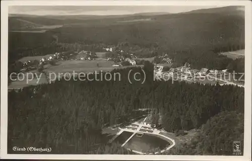 Elend Harz Fliegeraufnahme Kat. Elend Harz