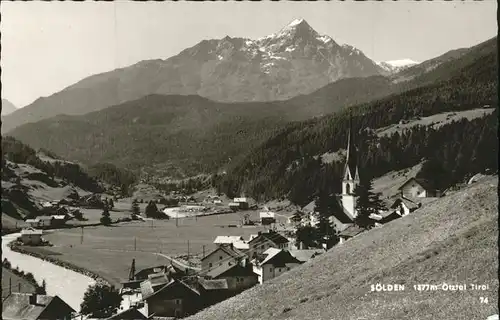 Soelden oetztal  / Soelden /Tiroler Oberland