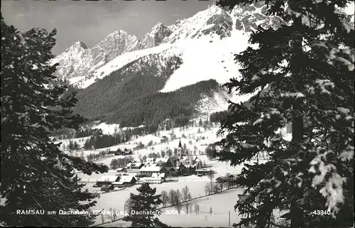 Ramsau Dachstein Steiermark Im Winter Kat. Ramsau am Dachstein