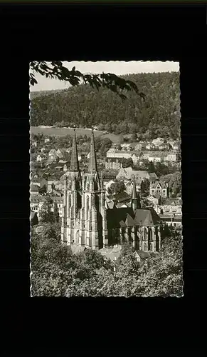 Marburg Lahn Mit Elisabethenkirche Kat. Marburg