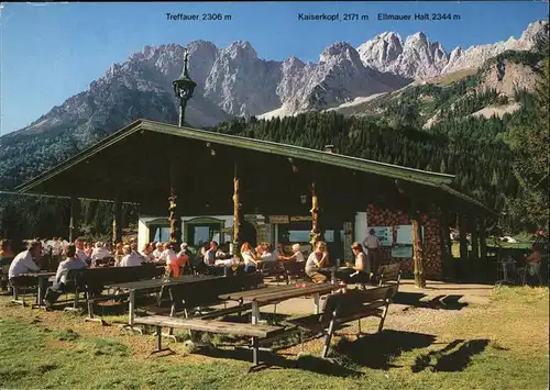 Ellmau Tirol Wochenbrunner Alm Kat. Ellmau