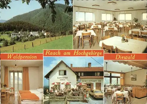 Raach Hochgebirge Waldpension Diewald Kat. Raach am Hochgebirge