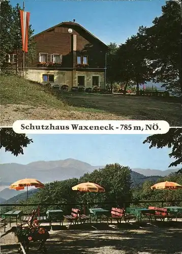 Pernitz Niederoesterreich Schutzhaus Waxeneck Kat. Pernitz