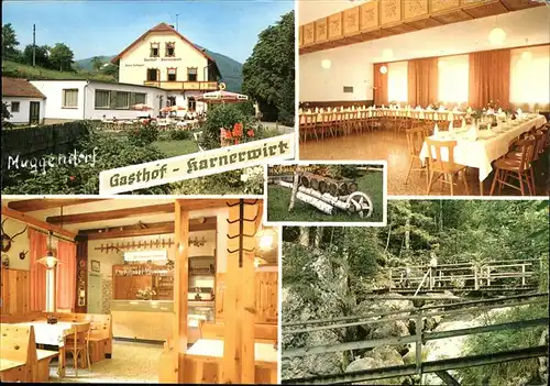 Muggendorf Fraenkische Schweiz Gasthaus Karnerwirt / Wiesenttal /Forchheim LKR