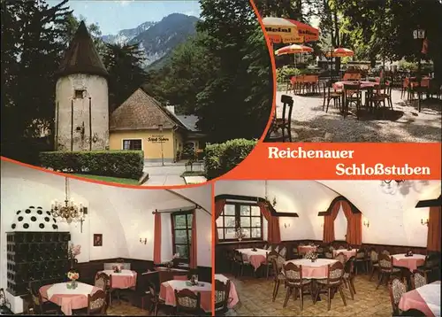 Reichenau Rax Reichenauer Schlossstuben Kat. Reichenau an der Rax