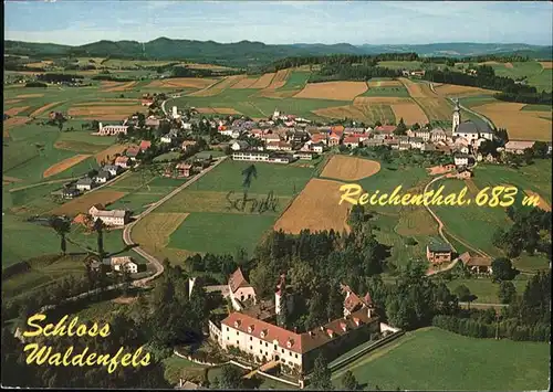 Reichenthal Mit Schloss Waldenfels Kat. Reichenthal