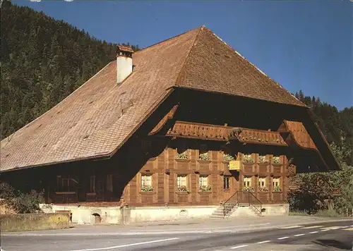 Trubschachen Gasthof Baeren in Kroeschenbrunnen Kat. Trubschachen