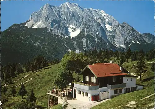 Mittenwald Bayern Kranzberghaus Kat. Mittenwald