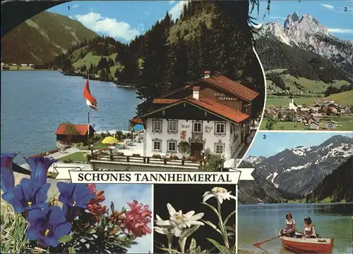 Tannheim Tirol Haotel Alpenhof u.Haldensee Kat. Tannheim