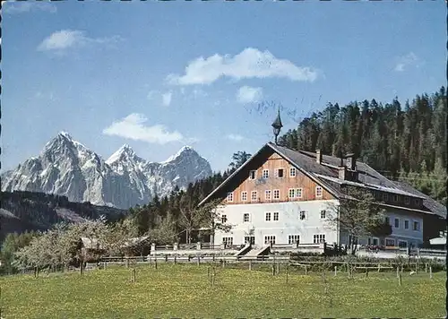 Radstadt Alpengasthof Seitenalm Kat. Radstadt