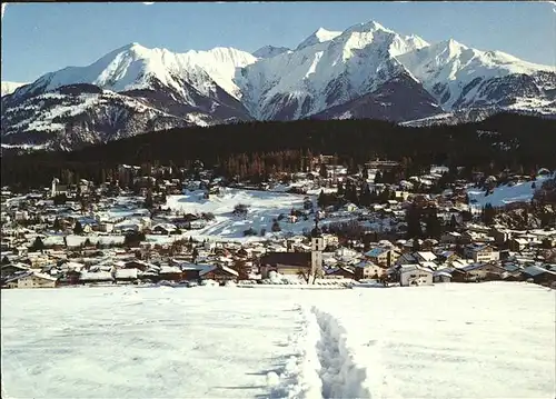 Flims Dorf Im Winter Kat. Flims Dorf