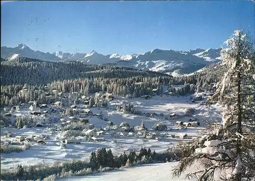 Flims Waldhaus Im Winter Kat. Flims Waldhaus