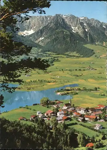 Walchsee Tirol Mit Blick auf Kaisergebirg Kat. Walchsee