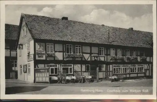Ilsenburg Harz Gasthaus Weisses Ross