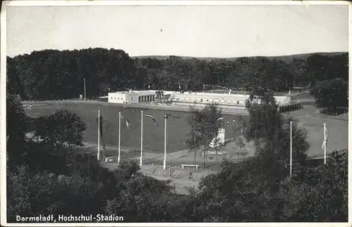 Darmstadt Hochschzul Stadion Kat. Darmstadt