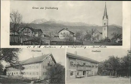 Irschenberg Gasthaus Pfarrhaus  Kat. Irschenberg