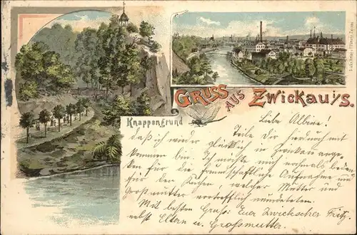 Zwickau Sachsen Knappengrund Kat. Zwickau