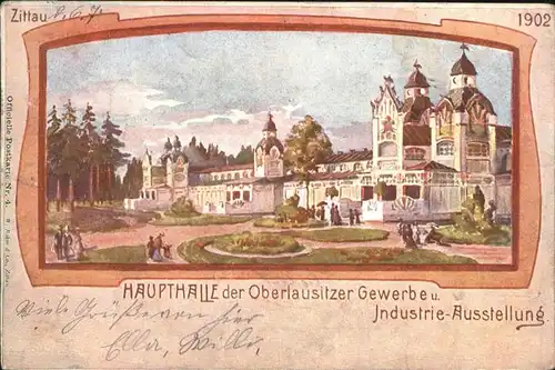 Zittau Oberlausitzer Gewerbe Industrie Ausstellung Kat. Zittau