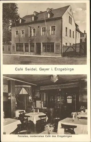 Geyer Cafe Seidel  Kat. Geyer