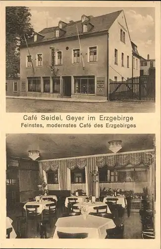 Geyer Cafe Seidel Kat. Geyer