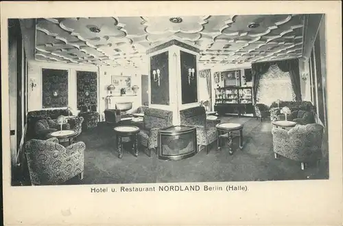 Berlin Hotel Restaurant Nordland Kat. Berlin