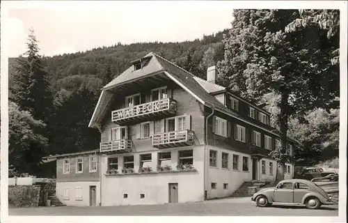 Todtnau Schwarzwald Hotel Waldeck Auto Kat. Todtnau