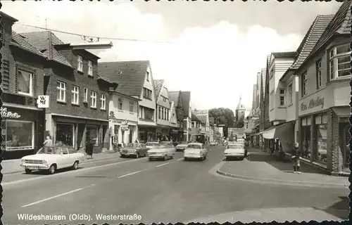 Wildeshausen Westerstrasse Autos Kat. Wildeshausen