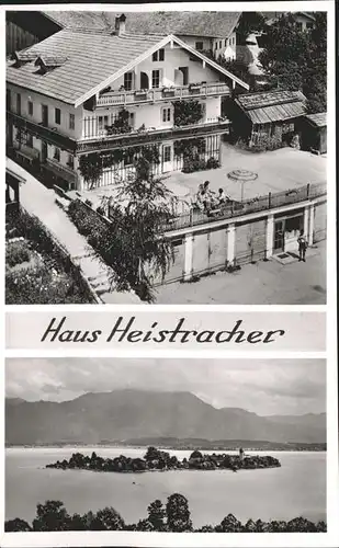 Gstadt Chiemsee Haus Heistracher Hotel Pension See Kat. Gstadt a.Chiemsee
