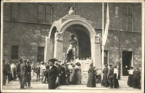 Koeln Rhein Koelnischer Bauer in Eisen 1915 Kat. Koeln