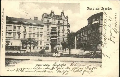 Spandau Stresowplatz Kat. Berlin