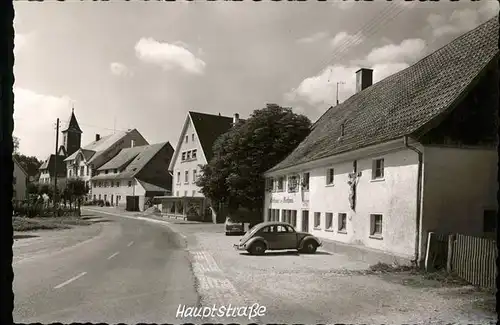 Roetenbach Baden Hauptstrasse Auto Kat. Friedenweiler