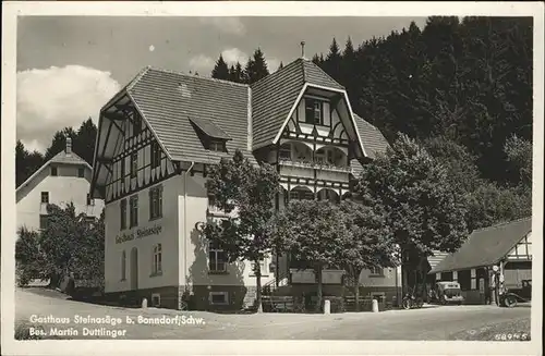 Bonndorf Schwarzwald Gasthaus Steinasaege Martin Duttlinge / Bonndorf /Waldshut LKR