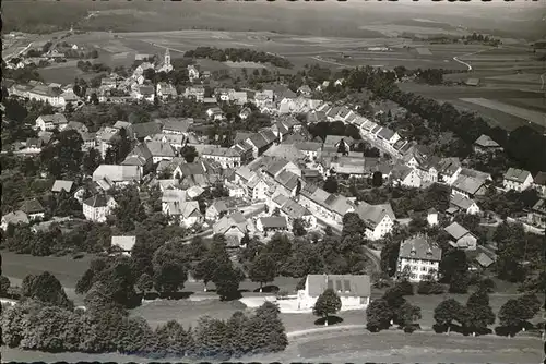 Bonndorf Schwarzwald Fliegeraufnahme / Bonndorf /Waldshut LKR